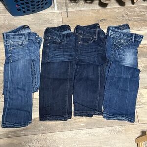 Women’s 0R low-rise straight-leg jeans